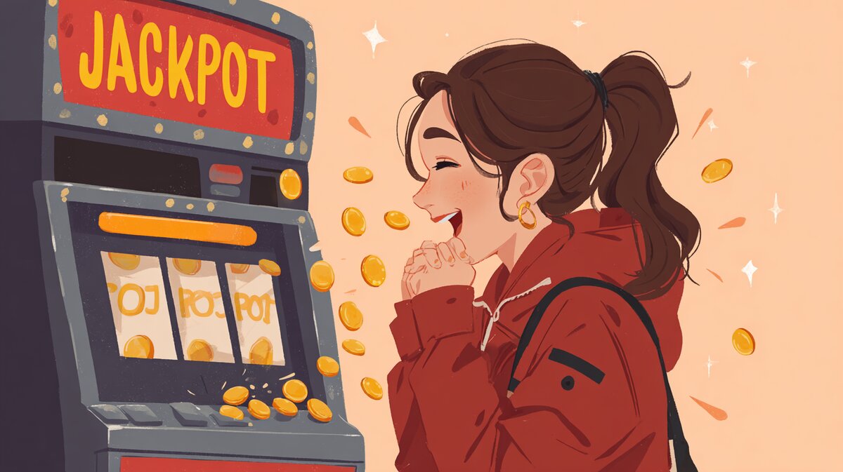 Cô gái trung Jackpot Sweet Bonanza